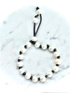 My Tilly ~ Pearls on Silk Bracelet