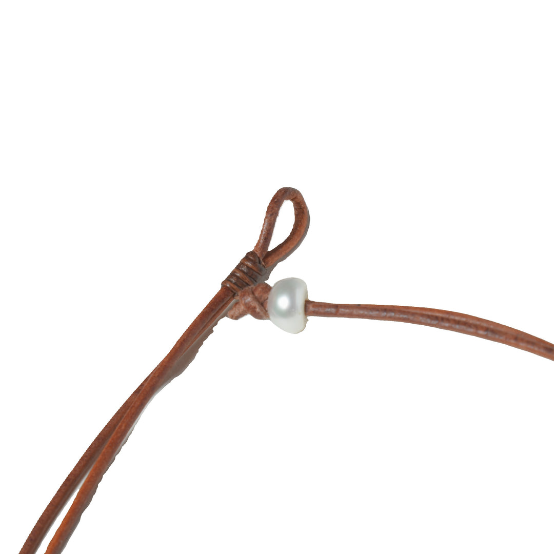 Ellie ~ Freshwater Pearl Necklace 1 Left