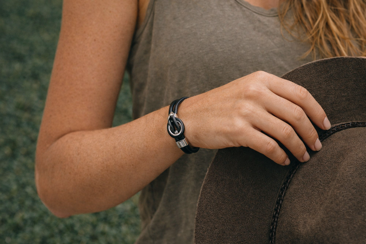 Hudson ~ Italian Nappa Leather Bracelet women