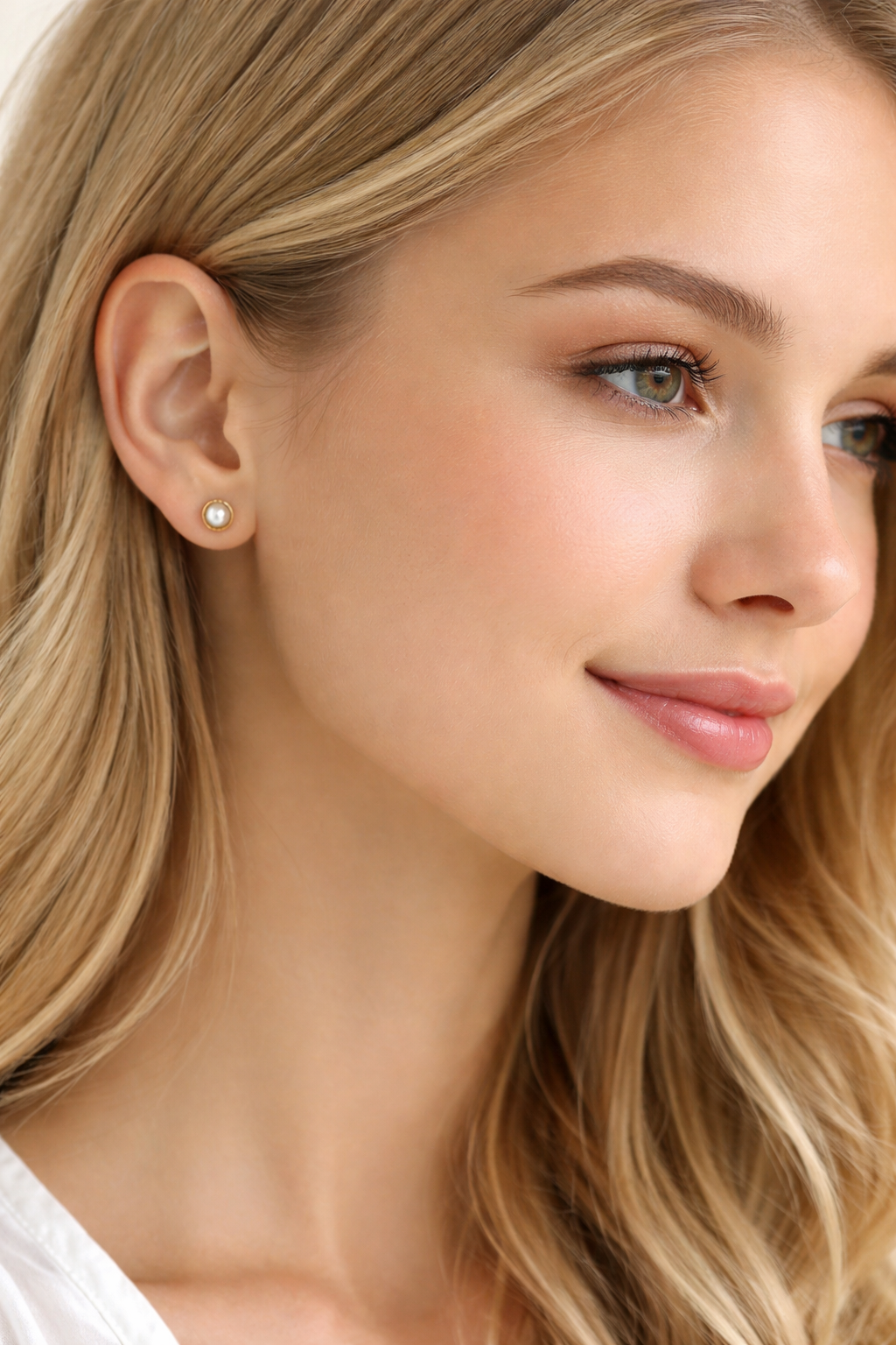 Seena  Pearl studs