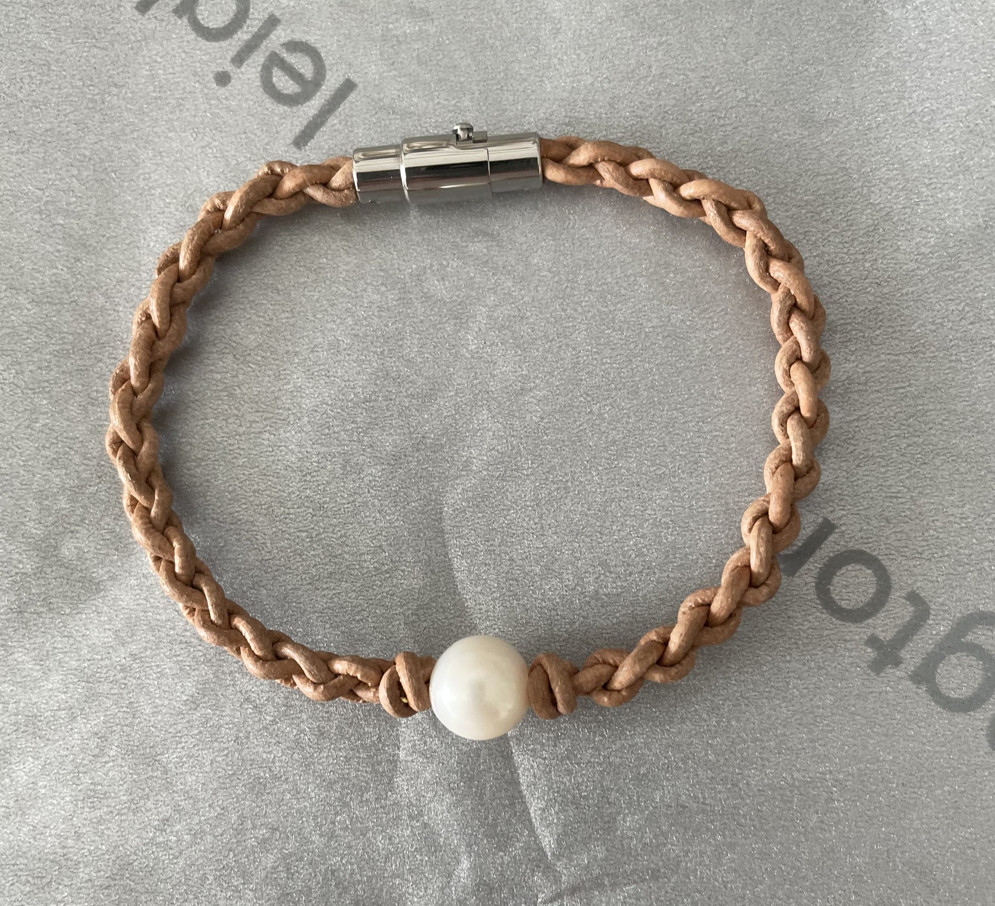 Julia ~ Pearls & Leather