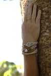 Tia Dainty Yellow Gold Pearl  Ring