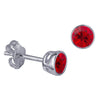 Sterling silver &amp; gemstone  studs