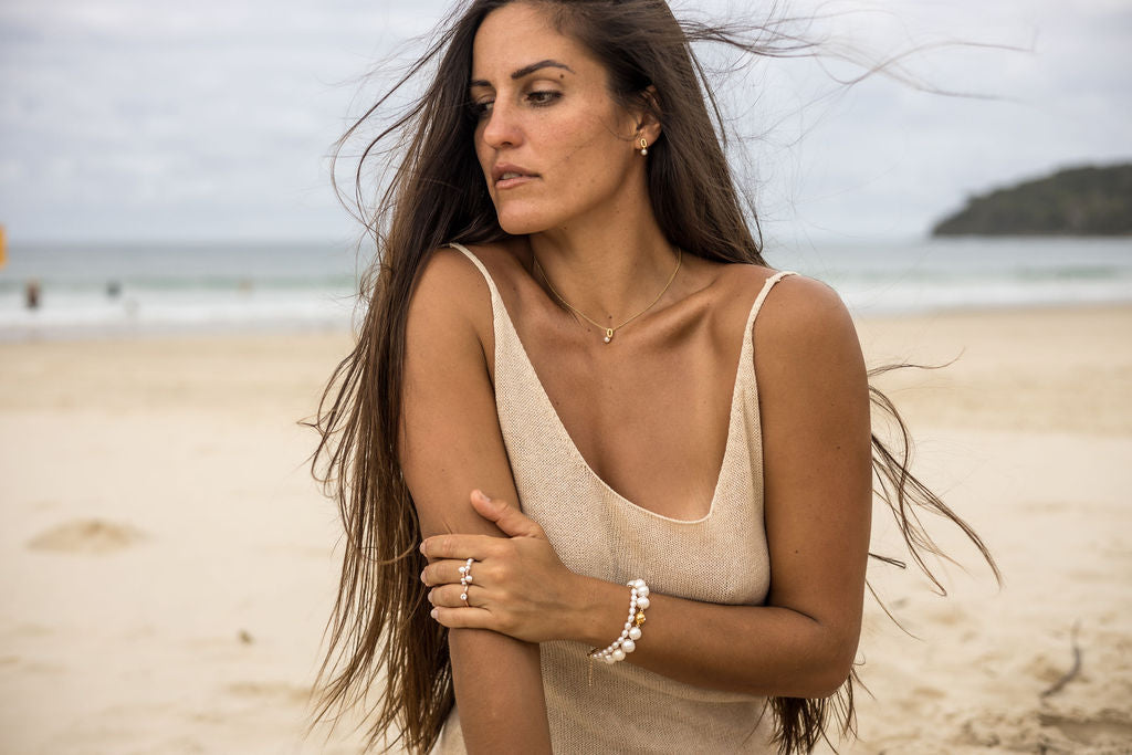 Asher Pearl Earrings
