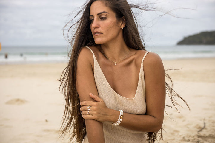 Asher Pearl Earrings