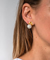 Gemma - Baroque Pearl Earrings