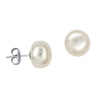 Pearl Studs - sterling silver