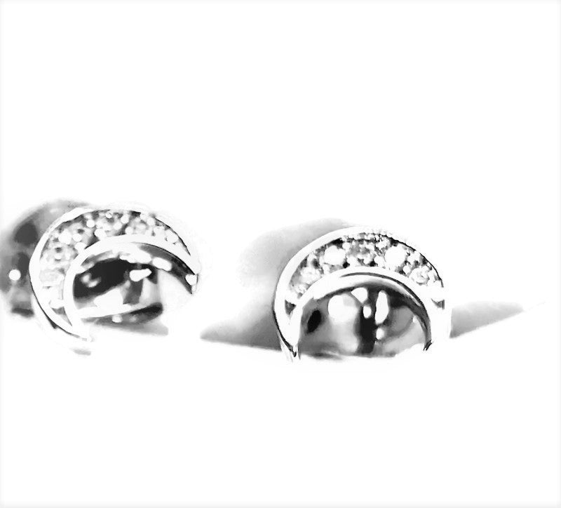 Peta - silver earrings