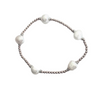 Katelynn-  Sterling silver beads &amp; Pearls - BRACELET