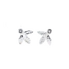 Peta - silver earrings